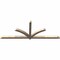 Ekena Millwork Redmond Smooth Timber Gable Bracket, Douglas Fir, 108"W x 40"H x 3 1/2"D x 3 1/2"F, 9/12 Pitch GBW108X40X0404RED00SDF - alternate 3